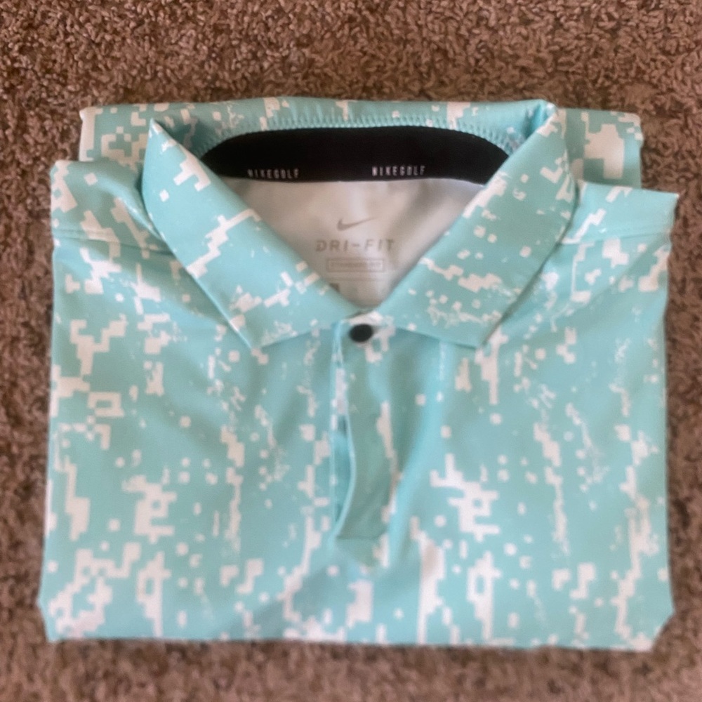 Nike Golf Shirt - Digital Camo, Size Large